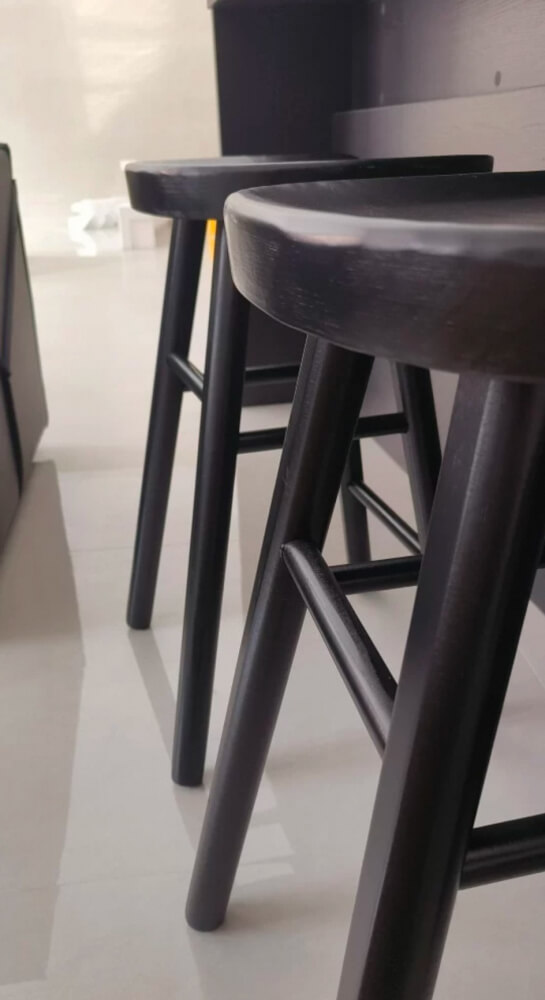 เก้าอี้บาร์ MY DOLLS HOUSE PINE 65 ซม. สีดำ